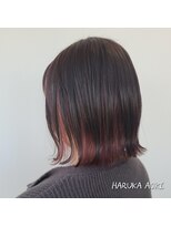 チェリーコーク(HAIR CHERRY COKE)&nbsp;☆ ぱつボブ × インナーピンク ☆