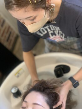 ルミエル Lumiereの写真/【月曜OK】スパニスト在籍☆炭酸水を使用♪汚れを浮かせて除去・頭皮環境を改善！！ 