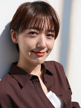 ドロップ(drop) シースルーバング×マッシュショート〈表参道drop〉