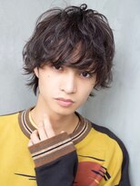 ケアリー 成増(Carelly)&nbsp;ビジネスツーブロックOK★かき上げトランクスヘアくせ毛風パーマ