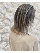 モアナ バイ ヘッドライト 沖縄豊見城店(Moana by HEADLIGHT)&nbsp;Moana【豊見城】#バレイヤージュ#ハイライト#ミディアム