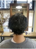men's×パーマ