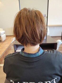 ラポールヘア イオンタウン羽倉崎店の写真/【リタッチ￥3630/イオンタウン羽倉崎】大人女性必見！お手頃価格でキレイを持続できるサロン♪