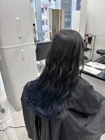 アライブ ハラジュク(ALIVE harajuku) 【ALIVE 夕貴】ブルーグラデーションカラー