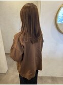 くすみベージュ ブリーチなしカラー