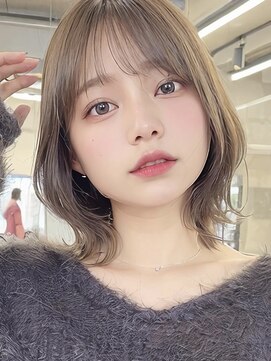 サンド クリア 横浜本店(sand clear) くびレイヤーエモージュ愛されショートボブ艶髪マッシュハンサム