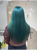★　艶髪ダブルカラーグリーンカラー　Ribbonトリートメント★