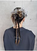 卒業式ヘアセット
