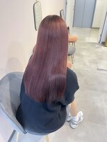 ミョンシル&nbsp;【myonsil 松本】ピンクラベンダー/ロングレイヤー