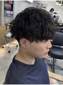 ・ニュアンスパーマスペインカールシャドウパーマメンズパーマ
