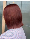 ブリーチなしダブルカラー◎オレンジ