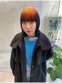 モードなスリークボブ×オレンジルーツ