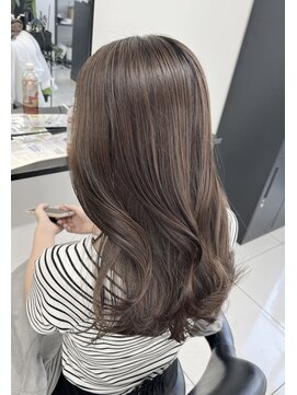 ユニークノベル 中央林間(unique novel) ブリーチなしダブルカラー＊ヘーゼルベージュ