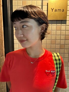 ハマモト ヤマ オオサカ(ハマモト Yama Osaka) ショートボブ
