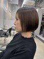 ラフィスヘアーヴィレ 福山店(La fith hair wille) 切りっぱなしボブ人気です!【ボブ/ボブカット/ショートボブ】