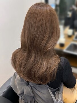 シエルバイアフロート(ciel by afloat) 〇ベージュ ブリーチなし ダブルカラー 透明感カラー