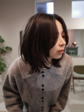 【ミディアムレイヤー/阿部達哉】ウルフカット/レイヤーカット