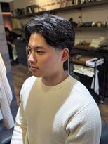 エクファフォーメン(EX-FA FOR MEN)&nbsp;MEN’S HAIR/サーフカール/刈り上げセンターパート/瀬田
