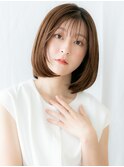 髪質改善大人かわいい透明感カラーミディアムd古河20代30代40代