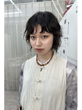 アルテヘアー(arte HAIR) ラフウェーブ×ショートボブ