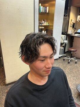 シシムーアフレームプラント sisimuoa×FRAMEPLANT スパイラルパーマ