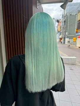 ブリッツ レボ(BLITZ-REVO) ピンクベージュ/アンブレラカラー/クールショート/前髪/柏駅