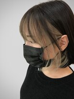 コワファースト 別府&nbsp;インナーカラー×前髪ありミニボブ