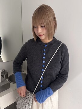 キオク(KIOX) ミルクティーベージュ/ハイトーン/ワンカラー/名古屋