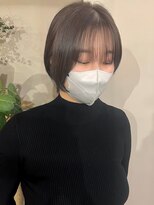 ニルバ(niLva) 地毛風赤み消し透明感オリーブグレージュ