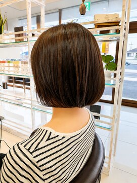 アール 滝ノ水店(#arl) 似合わせショートボブ髪質改善