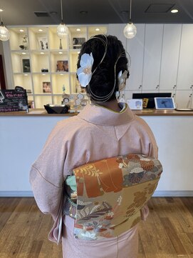 ルッツ(Lutz. hair design) 8/9 着付け&ヘアセット《後藤美樹》