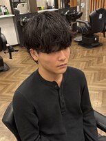 オールマンバーバーショップ 流山おおたかの森(Allman Barbershop)&nbsp;ニュアンスパーマ/ニュアンスウルフ/ダウンバング/おおたかの森
