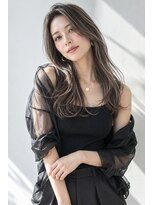 アッシュ 学芸大学店(Ash) ロング/大人女性/グレージュ/白髪ぼかしハイライト/脱白髪