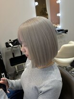 メゾン(MEZoN)&nbsp;ハイトーンボブ インナーカラー