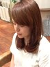 髪の芯まで栄養補給♪ カット+カラー+生トリートメント　￥13500→￥11000