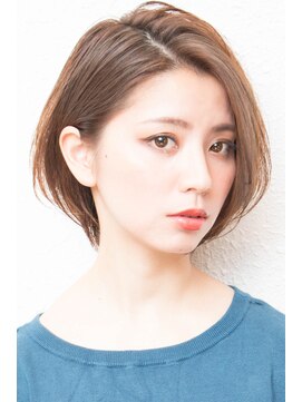 モニカ 西宮北口(Monica) 前下がりボブ・ 内巻きワンカール・ ボブショート・暗髪