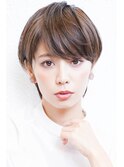 【ボブ専門店】大人かわいいグレージュ小顔ナチュラルショート