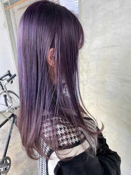 ナイーブヘアデザイン(NAiVE HAIR DESIGN) 【NAiVE hair】パープルネイビー