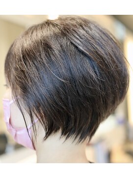 ヘア デザイン リスク(HAIR DESIGN RISK) 【RISK 高橋勇太】三鷹 カットが上手い 黒髪ベリーショート