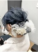 成人式ヘアセット♪
