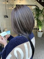 ヘアプレイスソル (HAIR PLACE SoL)&nbsp;ボブ×ハイライト