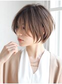 美シルエット×立体感×上質大人ショートボブ【村上穂高】
