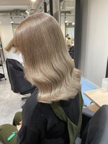 ラフ 難波店(LAFF)&nbsp;#黒髪#ボブルフ#ネビージュ#小顔#ワンレン