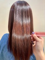 アズールサン 草加西口店(azule-sun)&nbsp;髪質改善カラー,ピンクブラウン,美肌カラー,韓国ツヤカラー/草加