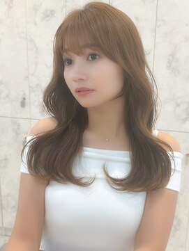 シーシンジュク 新宿南口(Sea shinjuku) シルキーベージュ/韓国風前髪【髪質改善／新宿/マッシュパーマ】