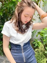 レニーバイエース(LANY by ACE)&nbsp;【LANY】横浜 センター分け×明るめブラウン