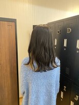 ギフト ヘアー サロン(gift hair salon) 【宮本指名】シアーベージュ×インナーカラー