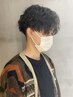 【坪井指名限定】動き×束感◎メンズパーマ＋カット