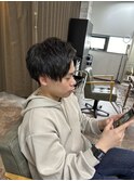 ツイストスパイラルパーマ/メンズカット/波巻きパーマ/札幌/大通