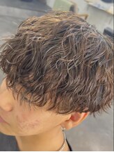 オーバー(OVER) #マッシュ#波巻きスパイラル#メンズパーマ#下関#下関駅